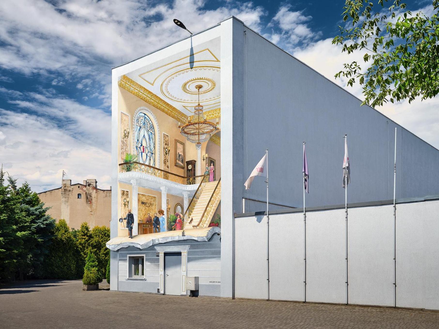 Iness Hotel Łódź Exterior foto